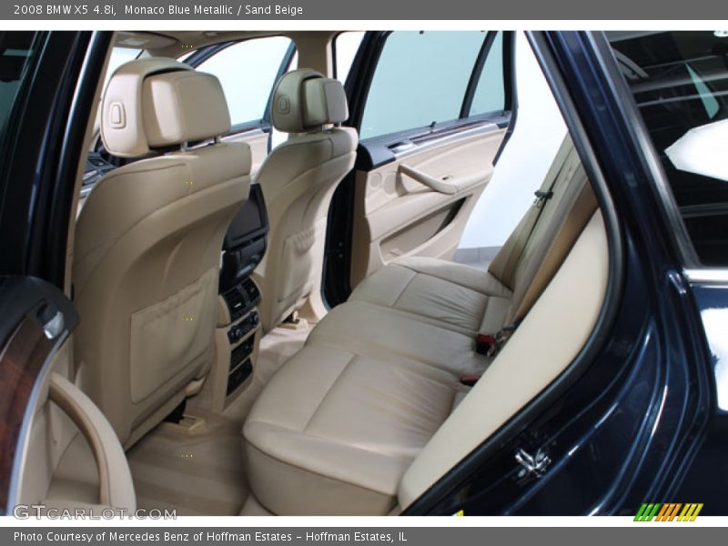 Monaco Blue Metallic / Sand Beige 2008 BMW X5 4.8i