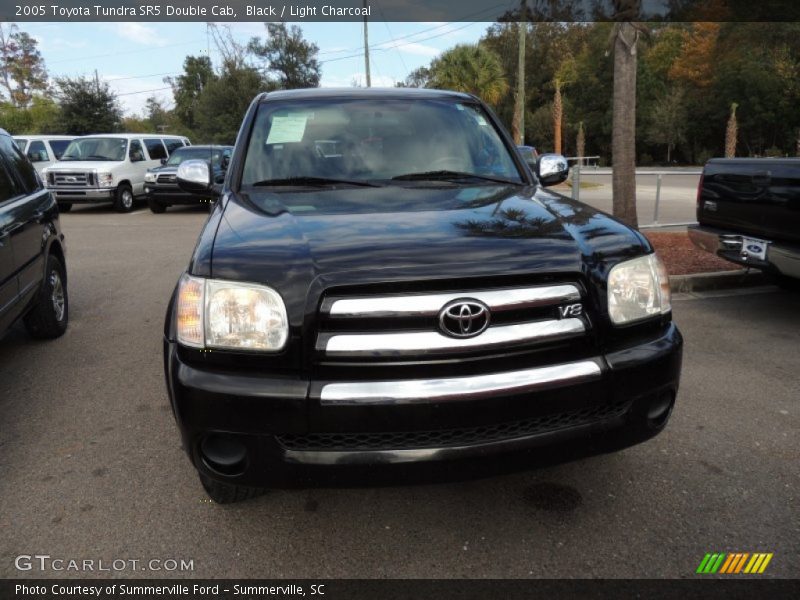 Black / Light Charcoal 2005 Toyota Tundra SR5 Double Cab