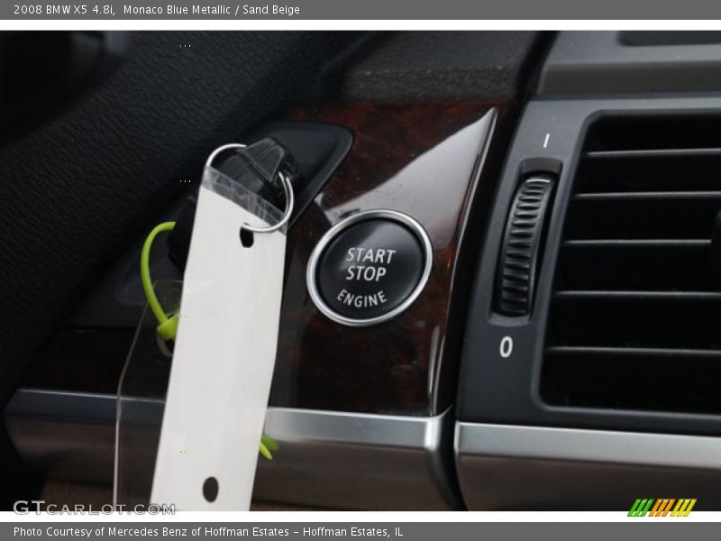 Monaco Blue Metallic / Sand Beige 2008 BMW X5 4.8i