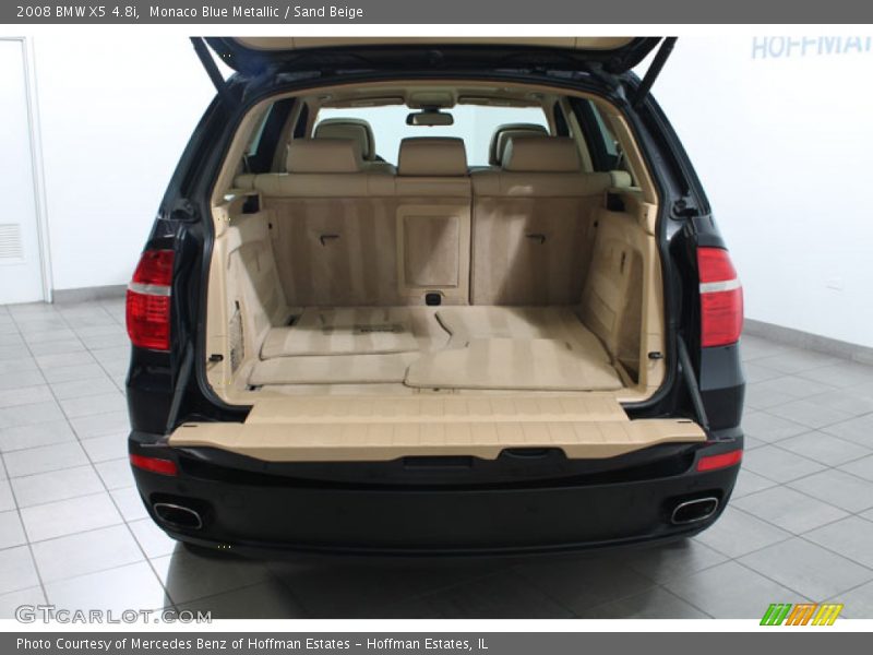 Monaco Blue Metallic / Sand Beige 2008 BMW X5 4.8i