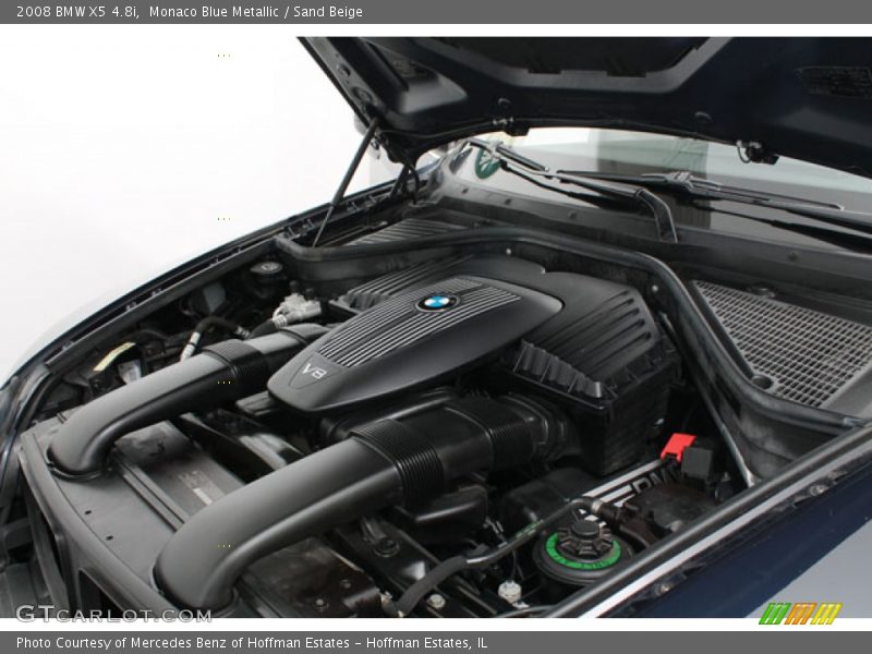 Monaco Blue Metallic / Sand Beige 2008 BMW X5 4.8i