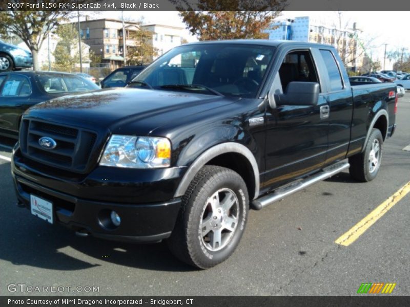 Black / Black 2007 Ford F150 FX4 SuperCab 4x4