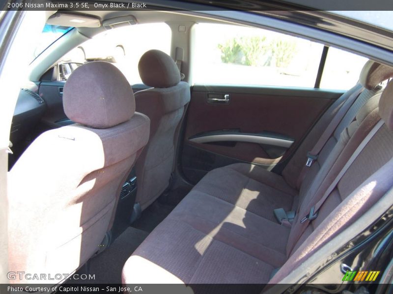 Onyx Black / Black 2006 Nissan Maxima 3.5 SE