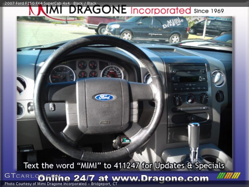 Black / Black 2007 Ford F150 FX4 SuperCab 4x4