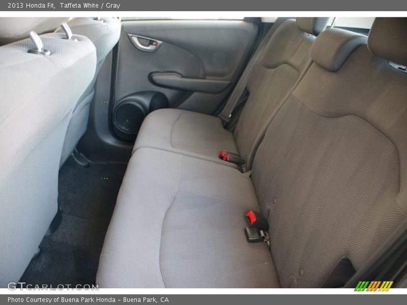 Taffeta White / Gray 2013 Honda Fit