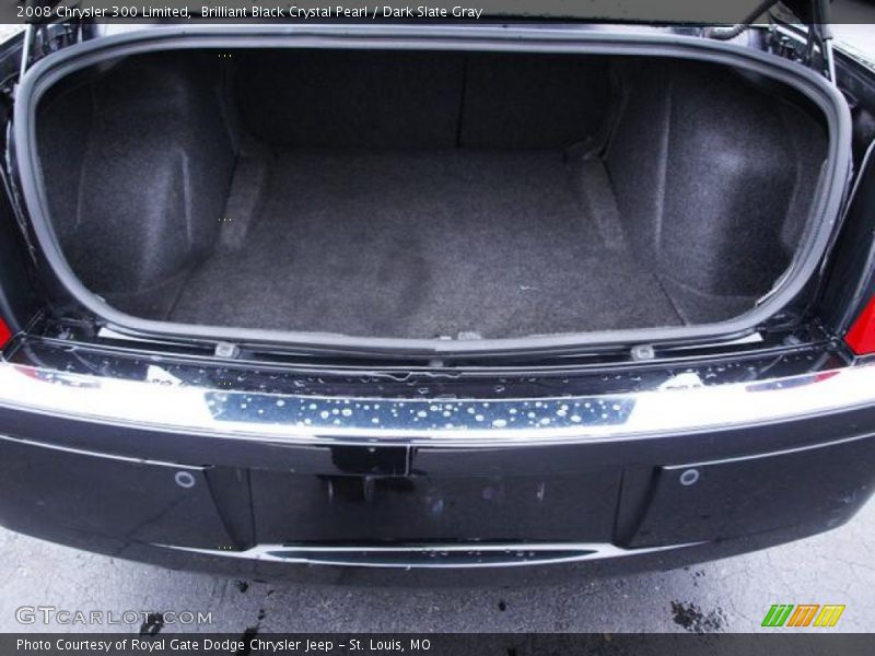 Brilliant Black Crystal Pearl / Dark Slate Gray 2008 Chrysler 300 Limited