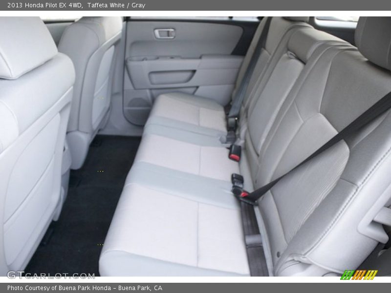 Rear Seat of 2013 Pilot EX 4WD