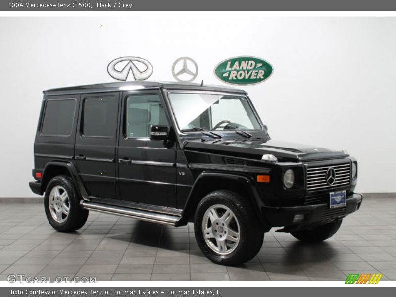 Black / Grey 2004 Mercedes-Benz G 500