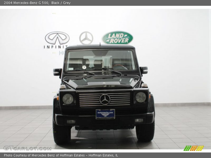 Black / Grey 2004 Mercedes-Benz G 500