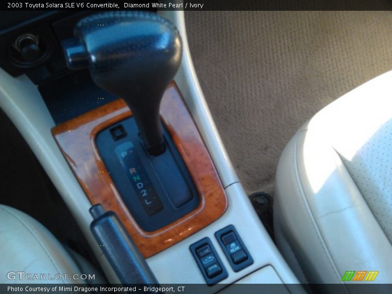 Diamond White Pearl / Ivory 2003 Toyota Solara SLE V6 Convertible