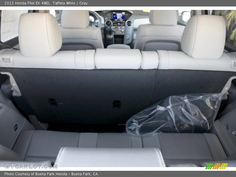 Taffeta White / Gray 2013 Honda Pilot EX 4WD