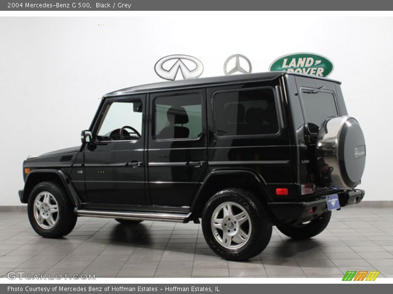 Black / Grey 2004 Mercedes-Benz G 500