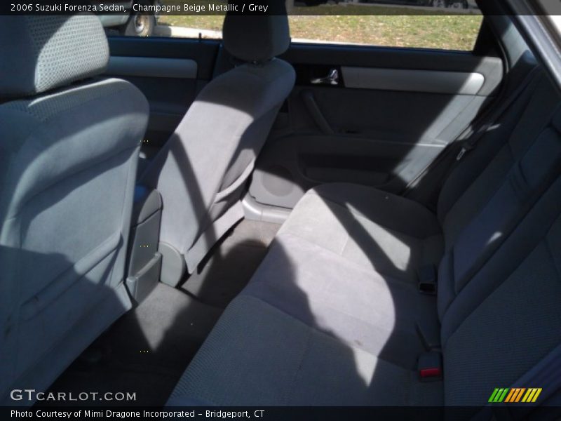 Champagne Beige Metallic / Grey 2006 Suzuki Forenza Sedan