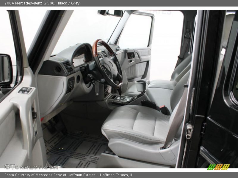 Black / Grey 2004 Mercedes-Benz G 500