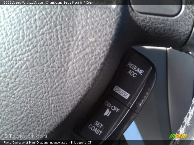 Champagne Beige Metallic / Grey 2006 Suzuki Forenza Sedan