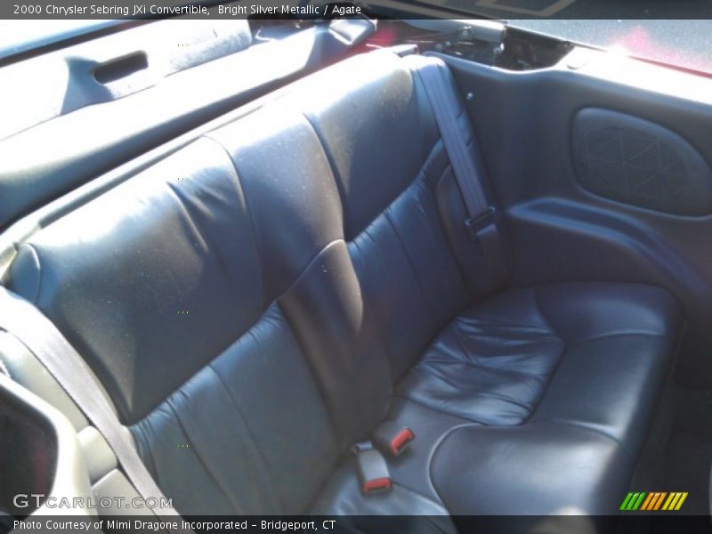 Bright Silver Metallic / Agate 2000 Chrysler Sebring JXi Convertible