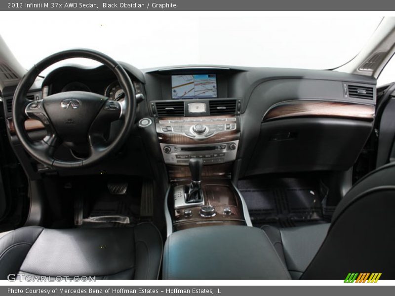Black Obsidian / Graphite 2012 Infiniti M 37x AWD Sedan