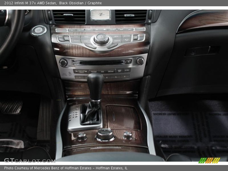 Black Obsidian / Graphite 2012 Infiniti M 37x AWD Sedan