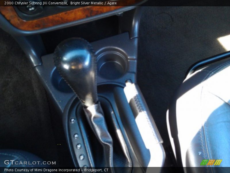 Bright Silver Metallic / Agate 2000 Chrysler Sebring JXi Convertible