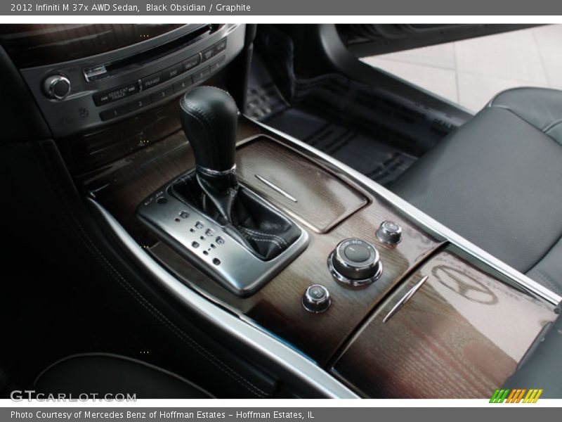 Black Obsidian / Graphite 2012 Infiniti M 37x AWD Sedan