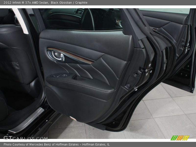 Black Obsidian / Graphite 2012 Infiniti M 37x AWD Sedan