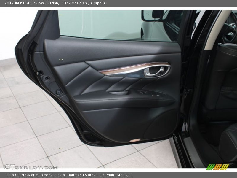 Black Obsidian / Graphite 2012 Infiniti M 37x AWD Sedan
