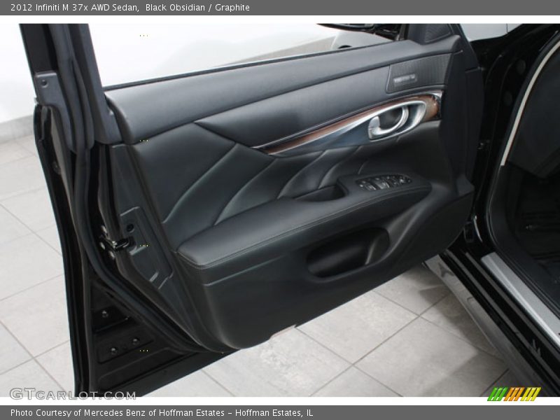 Black Obsidian / Graphite 2012 Infiniti M 37x AWD Sedan