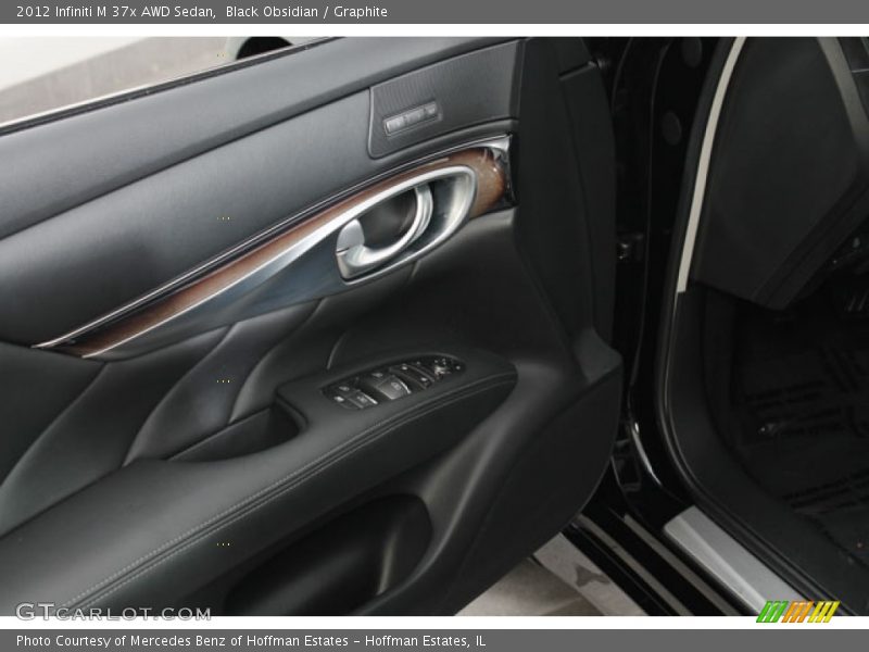 Black Obsidian / Graphite 2012 Infiniti M 37x AWD Sedan