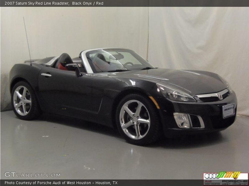 Black Onyx / Red 2007 Saturn Sky Red Line Roadster