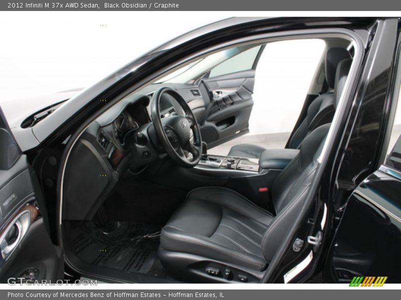 Black Obsidian / Graphite 2012 Infiniti M 37x AWD Sedan