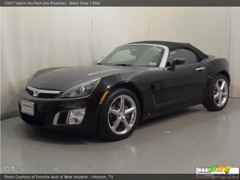 Black Onyx / Red 2007 Saturn Sky Red Line Roadster
