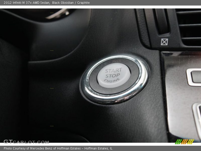 Black Obsidian / Graphite 2012 Infiniti M 37x AWD Sedan