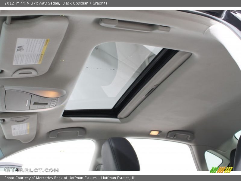 Black Obsidian / Graphite 2012 Infiniti M 37x AWD Sedan