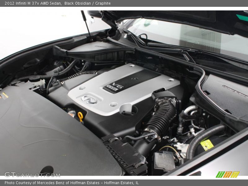 Black Obsidian / Graphite 2012 Infiniti M 37x AWD Sedan