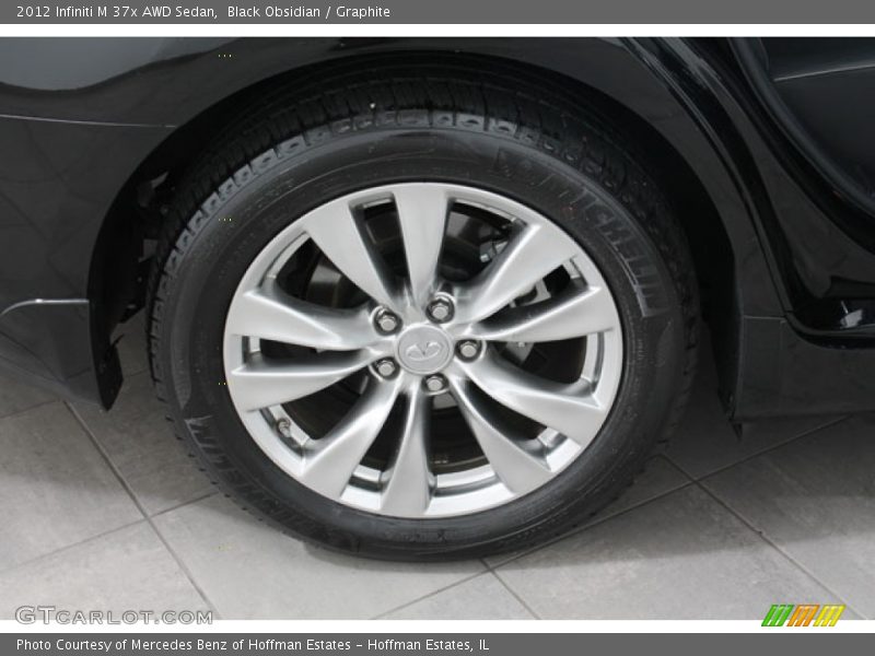 Black Obsidian / Graphite 2012 Infiniti M 37x AWD Sedan