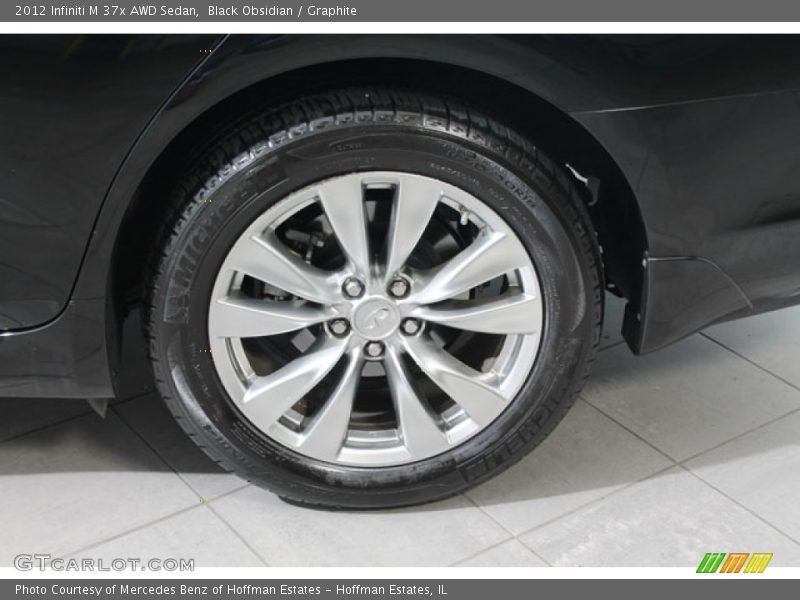 Black Obsidian / Graphite 2012 Infiniti M 37x AWD Sedan