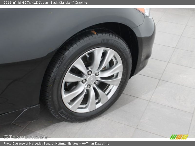 Black Obsidian / Graphite 2012 Infiniti M 37x AWD Sedan