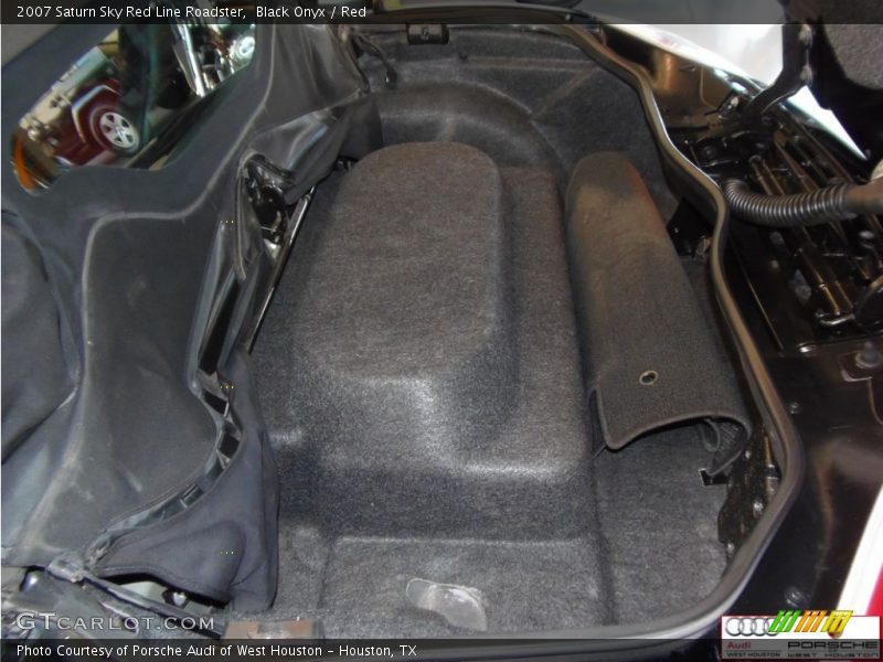 Black Onyx / Red 2007 Saturn Sky Red Line Roadster