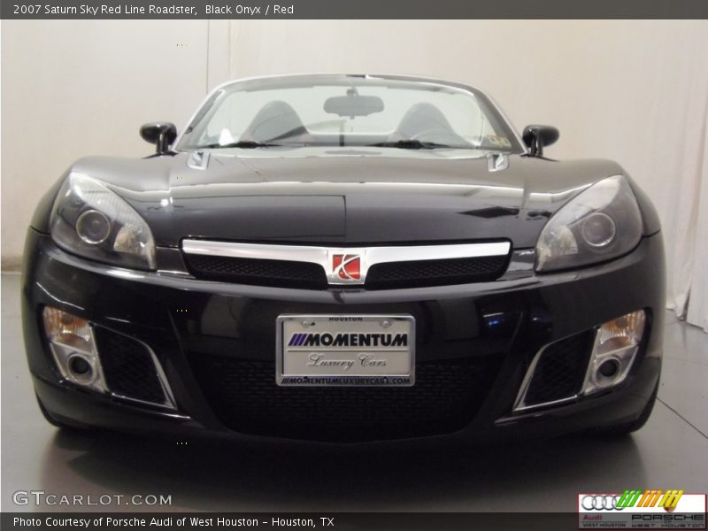 Black Onyx / Red 2007 Saturn Sky Red Line Roadster