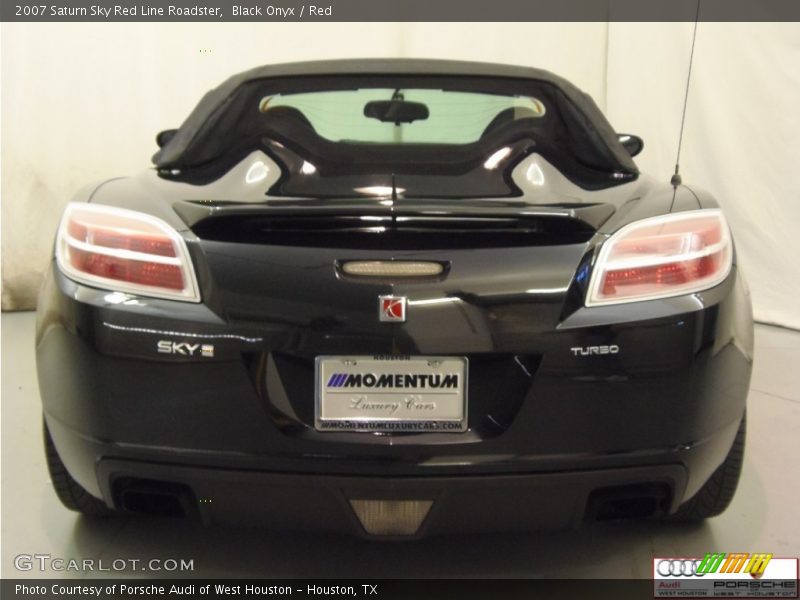 Black Onyx / Red 2007 Saturn Sky Red Line Roadster