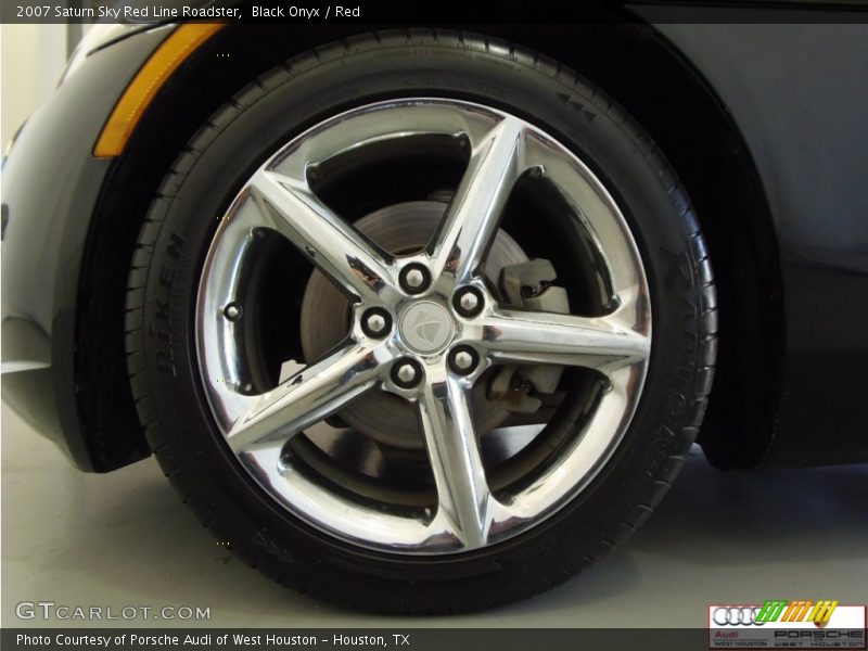 Black Onyx / Red 2007 Saturn Sky Red Line Roadster