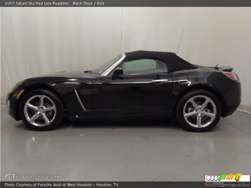 Black Onyx / Red 2007 Saturn Sky Red Line Roadster
