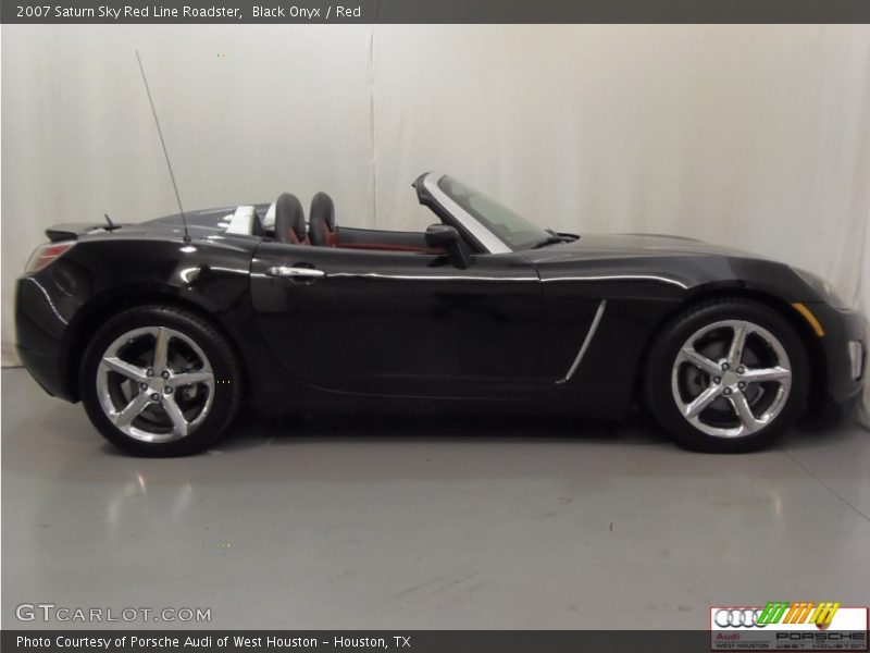 Black Onyx / Red 2007 Saturn Sky Red Line Roadster