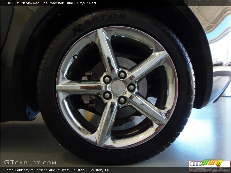 Black Onyx / Red 2007 Saturn Sky Red Line Roadster
