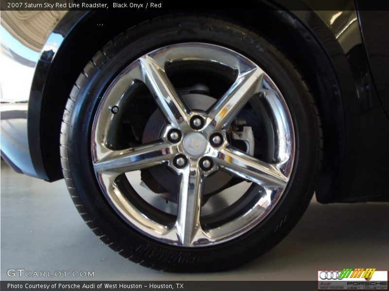 Black Onyx / Red 2007 Saturn Sky Red Line Roadster
