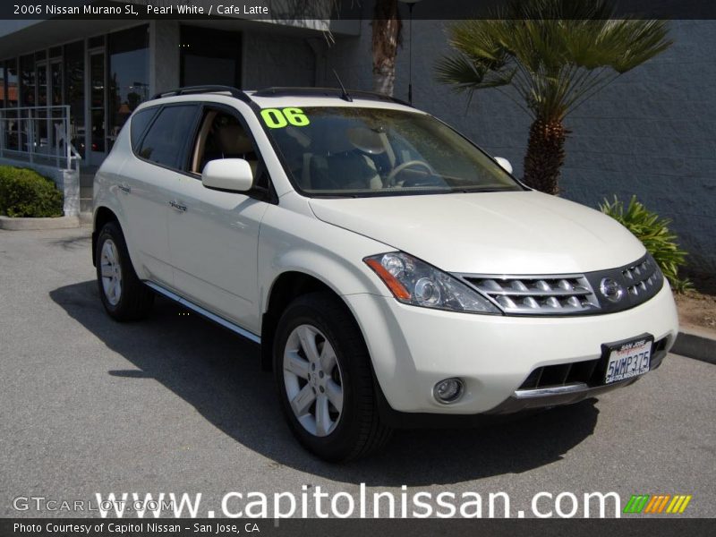 Pearl White / Cafe Latte 2006 Nissan Murano SL