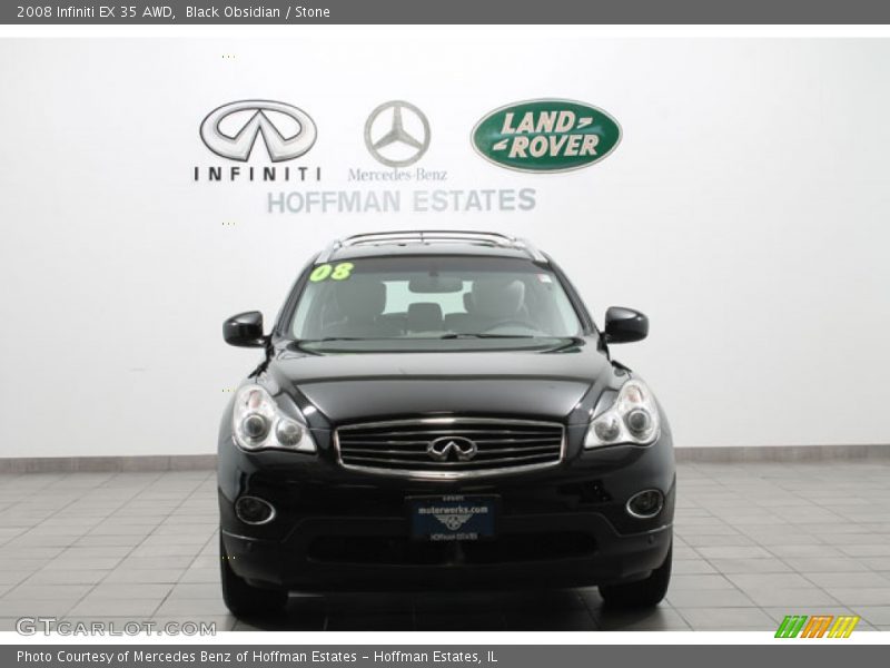 Black Obsidian / Stone 2008 Infiniti EX 35 AWD