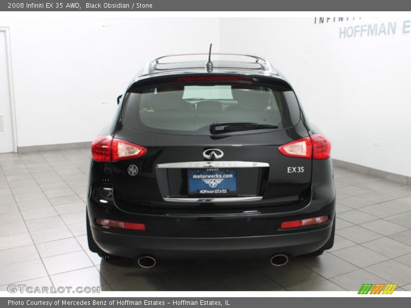 Black Obsidian / Stone 2008 Infiniti EX 35 AWD