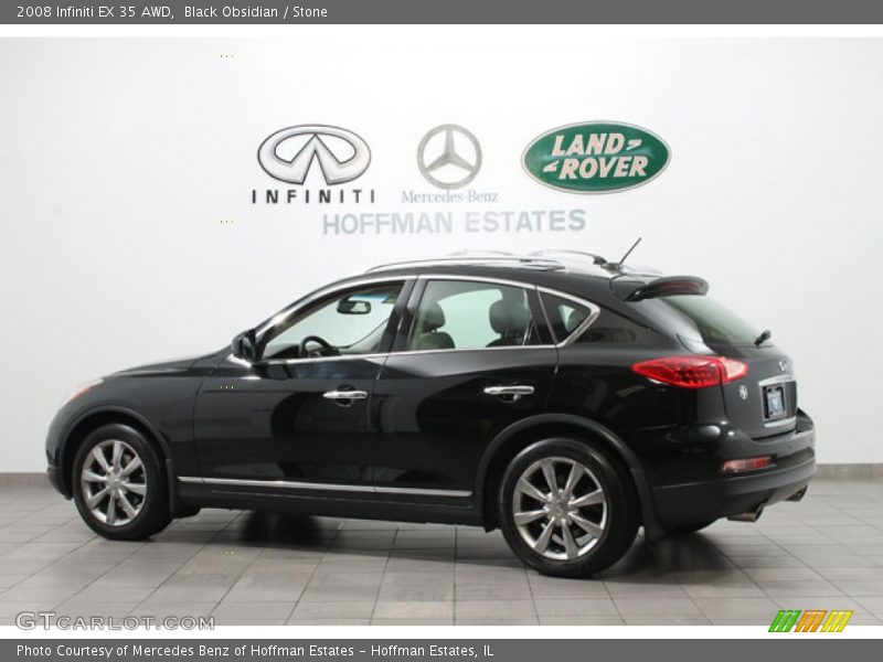 Black Obsidian / Stone 2008 Infiniti EX 35 AWD