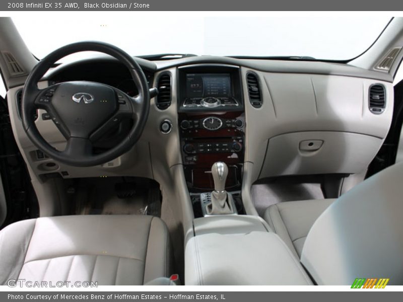 Black Obsidian / Stone 2008 Infiniti EX 35 AWD